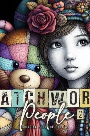 Cover of Patchwork People Coloring Book for Adults 2