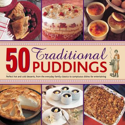 Book cover for 50 Traditional Puddings