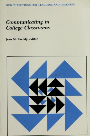 Cover of Communicating College Classroom 26