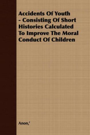 Cover of Accidents Of Youth - Consisting Of Short Histories Calculated To Improve The Moral Conduct Of Children