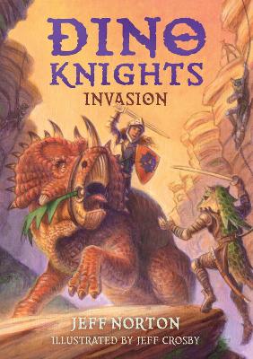 Book cover for Dino Knights: Invasion