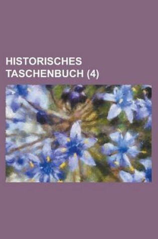 Cover of Historisches Taschenbuch (4 )