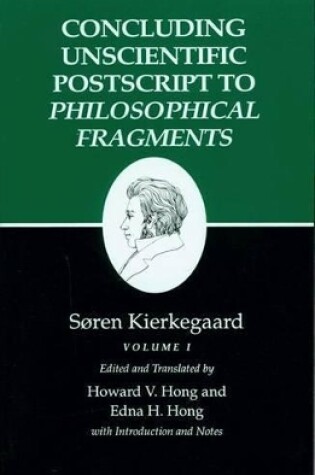 Cover of Kierkegaard's Writings, XII, Volume I