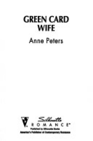 Cover of Green Card Wife