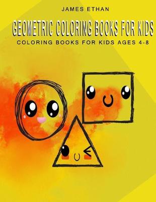 Book cover for Geometric coloring books for kids