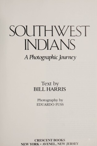 Cover of Southwest Indians