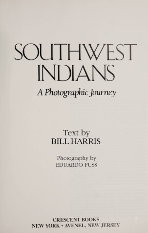 Book cover for Southwest Indians