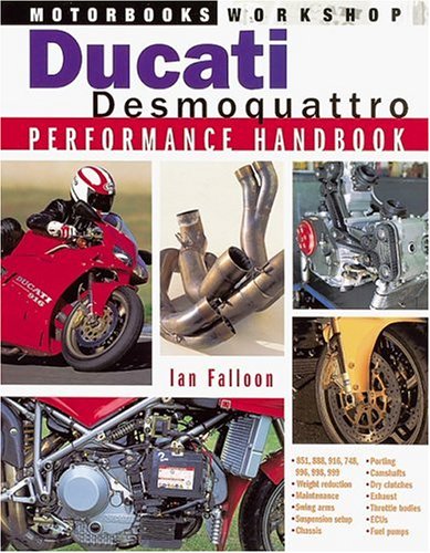 Book cover for Ducati Desmoquattro Performance Handbook