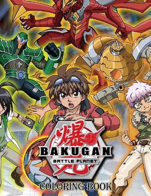 Book cover for Bakugan Battle Planet Coloring Book