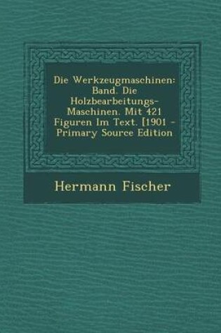 Cover of Die Werkzeugmaschinen