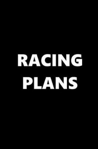 Cover of 2020 Daily Planner Sports Theme Racing Plans Black White 388 Pages