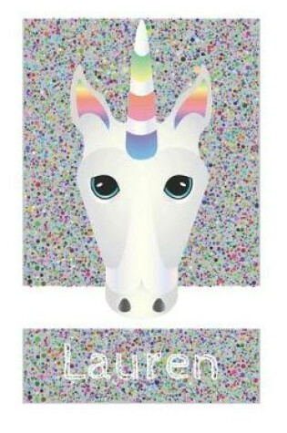 Cover of Lauren's Unicorn Notebook