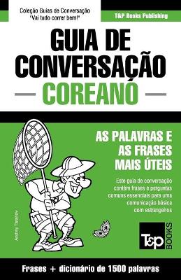 Book cover for Guia de Conversacao Portugues-Coreano e dicionario conciso 1500 palavras