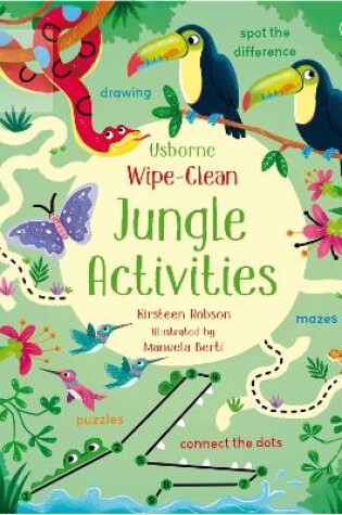 Cover of Wipe-Clean Jungle Activities