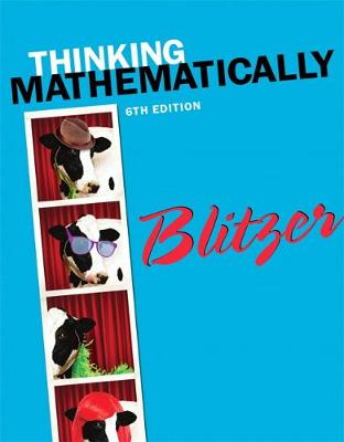 Book cover for Thinking Mathematically plus NEW MyLab Math with Pearson eText -- Access Card Package