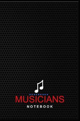 Book cover for Musicians notebook