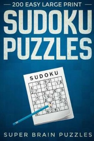 Cover of Easy Large Print Sudoku Puzzles