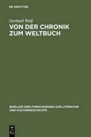 Cover of Von der Chronik zum Weltbuch