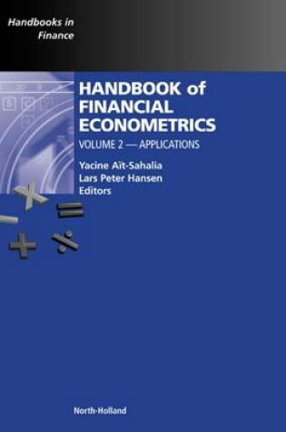 Cover of Handbook of Financial Econometrics