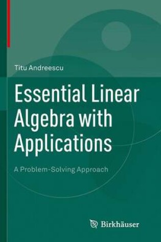 Cover of Essential Linear Algebra with Applications