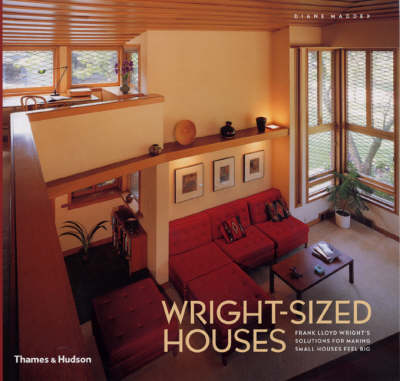 Book cover for Wright-sized Houses:Frank Lloyd Wright's Solutions for Making Sma