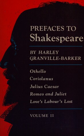 Book cover for Prefaces to Shakespeare, Volume 2