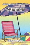 Book cover for Large Print Coloring Book for Adults of Summer