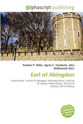Cover of Earl of Abingdon