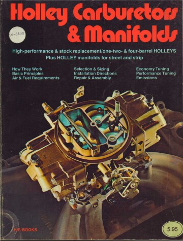 Book cover for Holley Carburettors and Manifolds