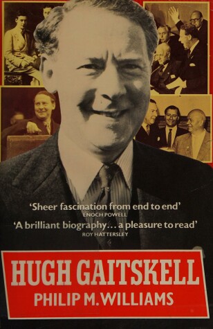 Book cover for Hugh Gaitskell