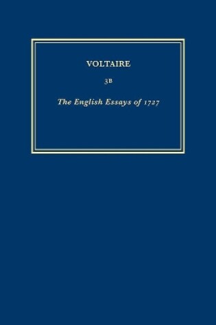 Cover of Complete Works of Voltaire 3B