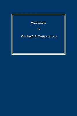 Book cover for Complete Works of Voltaire 3B