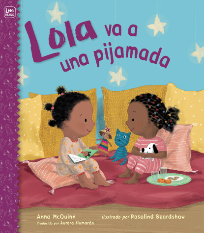 Book cover for Lola va a una pijamada