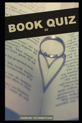 Book cover for Book Quiz - 44