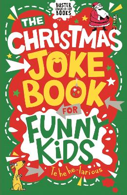 Book cover for The Christmas Joke Book for Funny Kids