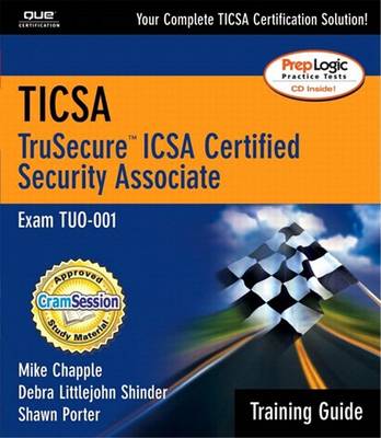 Book cover for Ticsa Trusecure Icsa Certified Security Associate