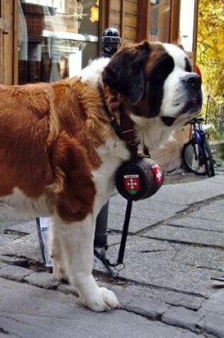 Cover of St. Bernard Rescue Dog Switzerland Europe Journal