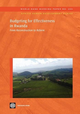 Book cover for Budgeting for Effectiveness in Rwanda