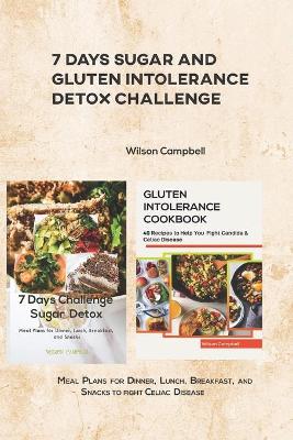 Book cover for 7 Days Sugar and Gluten Intolerance Detox Challenge