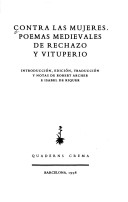 Book cover for Contra Las Mujeres