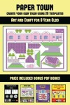Book cover for Art and Craft for 8 Year Olds (Paper Town - Create Your Own Town Using 20 Templates)