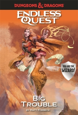 Book cover for Dungeons & Dragons Endless Quest: Big Trouble