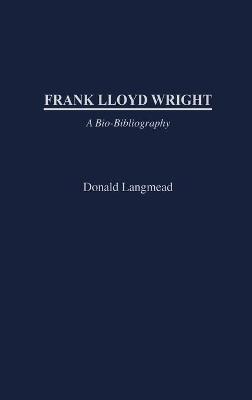 Book cover for Frank Lloyd Wright