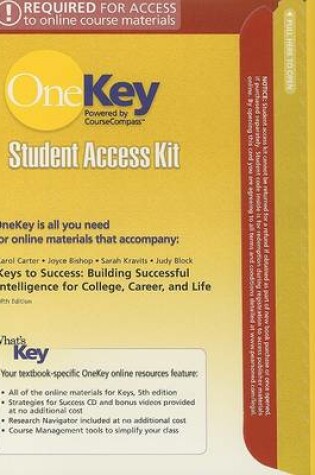 Cover of Keys to Success Onekey Cc Pinc