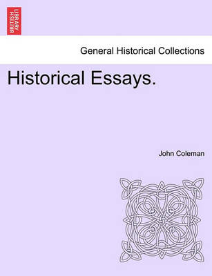 Book cover for Historical Essays.