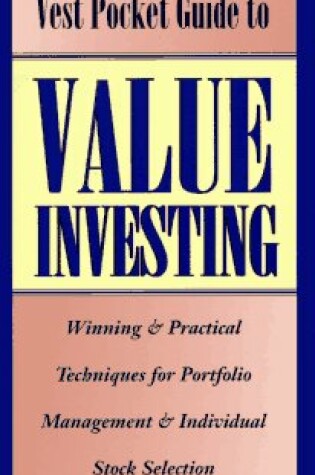 Cover of The Vest Pocket Guide to Value Investing