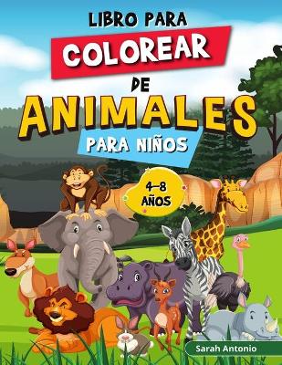 Book cover for Libro para Colorear de Animales para Niños