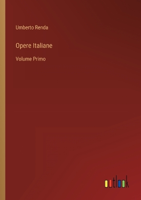 Book cover for Opere Italiane