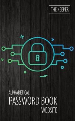 Book cover for Website Password book
