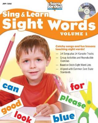 Book cover for Sing & Learn Sight Words